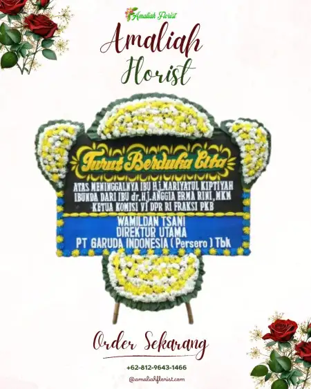 Papan Bunga Duka Waled Kota